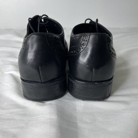 Cole Haan Black Leather Wingtip Oxford Shoes Mens Size 8.5M Brogue Dress main image 4